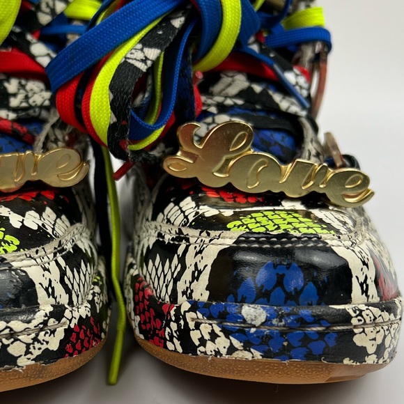 Reebok Melody Ehshani x Pump Omni Lite Mid-Top Snake Printed Women’s Sneakers - Picture 14 of 16